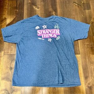 Netflix Stranger Things Blue T-Shirt